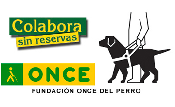 logotipo fundación once del perro